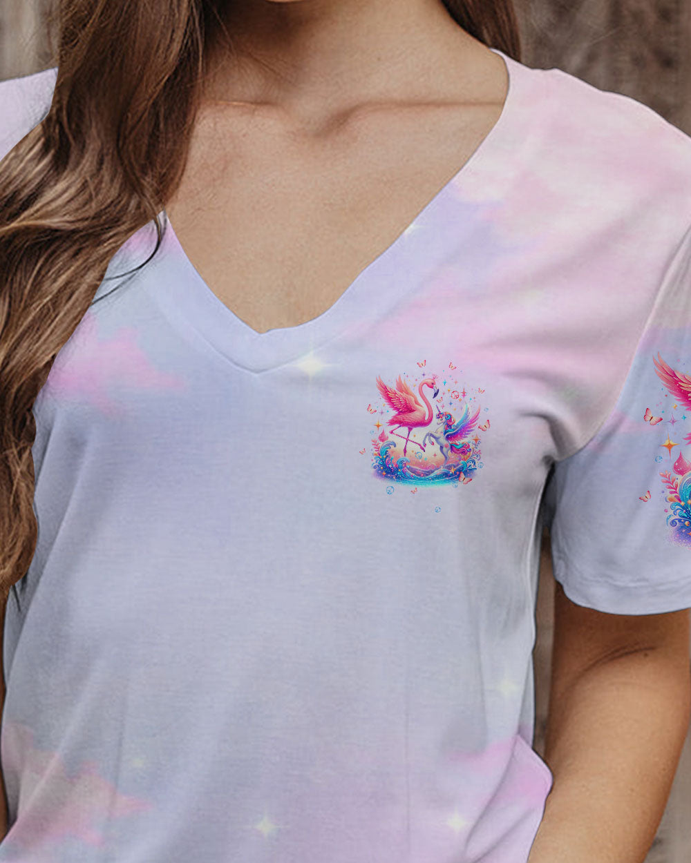YOU DON'T HAVE TO BE PERFECT UNICORN FLAMINGO ALL OVER PRINT - TLTW1204243
