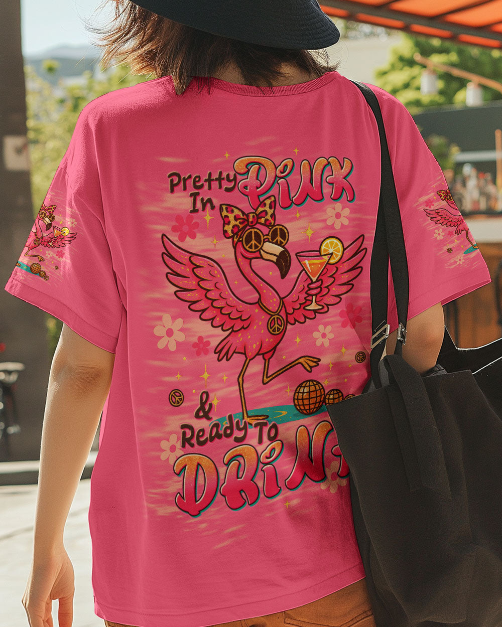 PRETTY IN PINK FLAMINGO ALL OVER PRINT - TLTW1205254