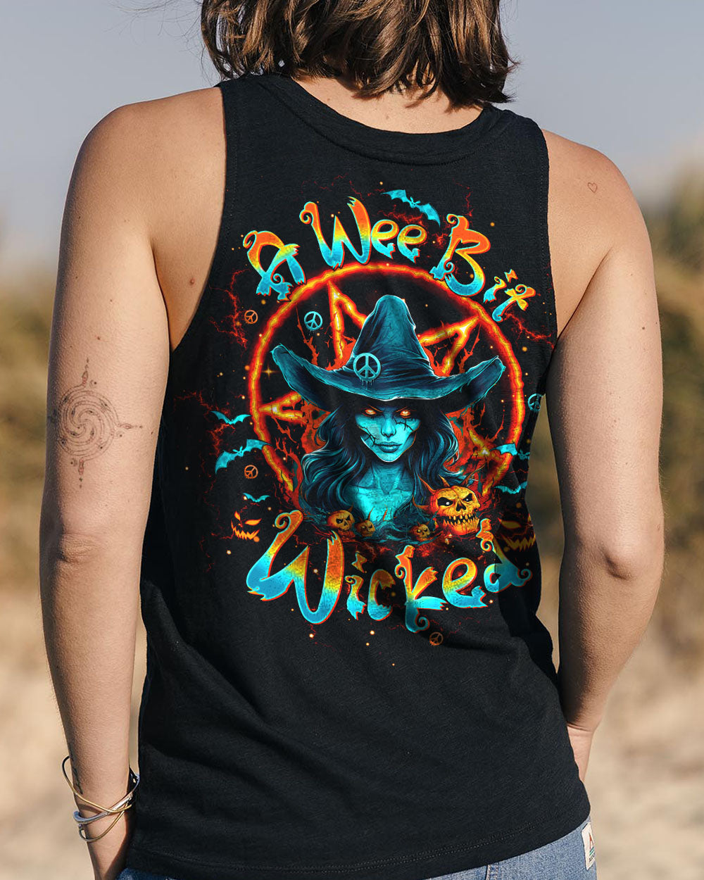 A WEE BIT WICKED HALLOWEEN ALL OVER PRINT - TLTW1207251