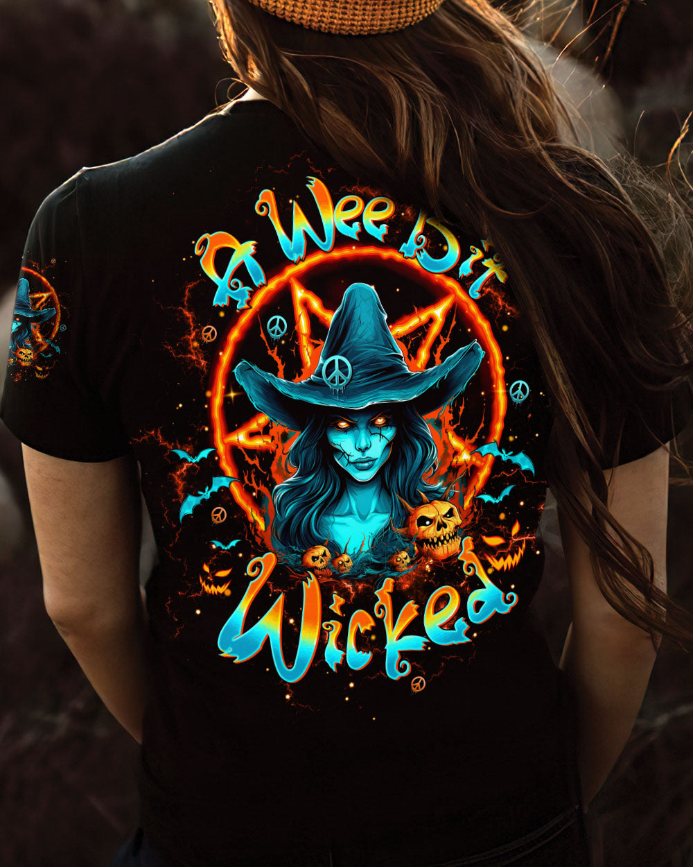 A WEE BIT WICKED HALLOWEEN ALL OVER PRINT - TLTW1207251