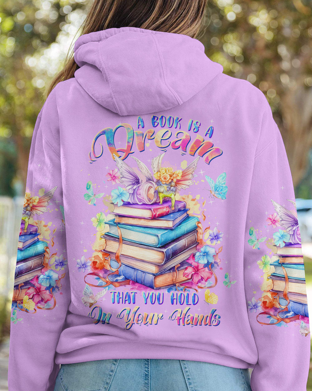 A BOOK IS A DREAM ALL OVER PRINT - TLTW1209233