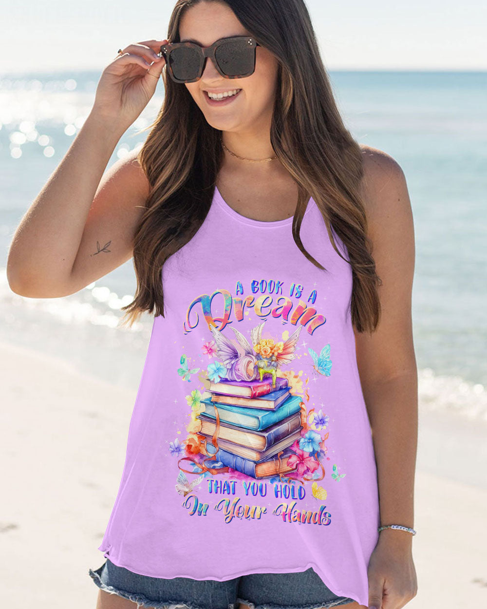 A BOOK IS A DREAM ALL OVER PRINT - TLTW1209233