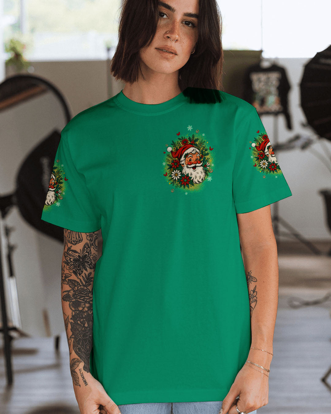 DON'T STOP BELIEVING CHRISTMAS ALL OVER PRINT - TLTW1211251