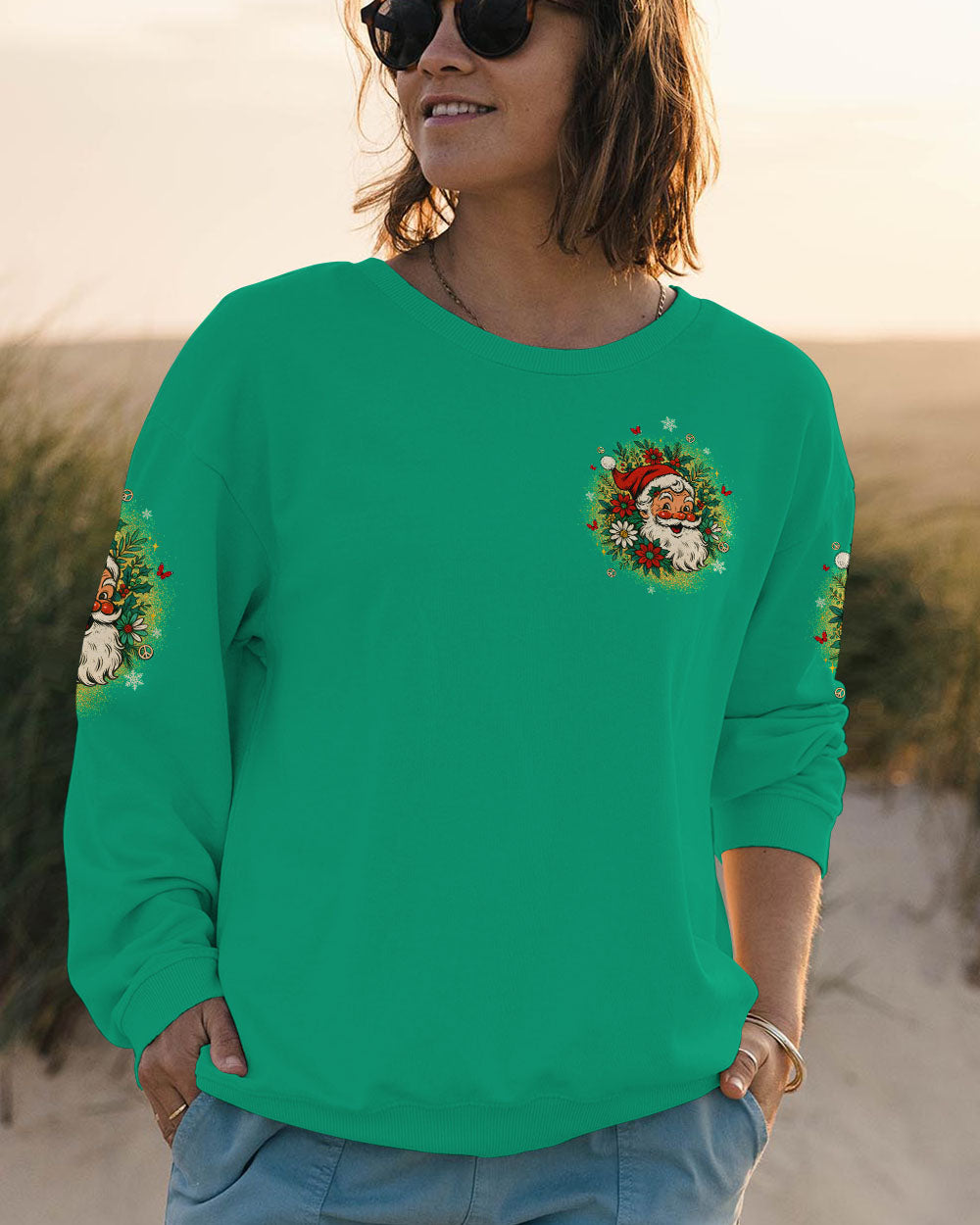 DON'T STOP BELIEVING CHRISTMAS ALL OVER PRINT - TLTW1211251