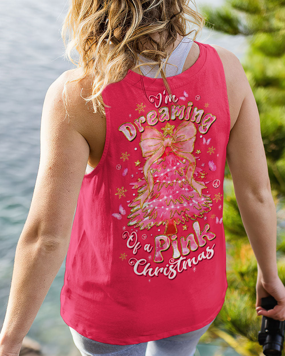 PINK CHRISTMAS ALL OVER PRINT - TLTW1211254