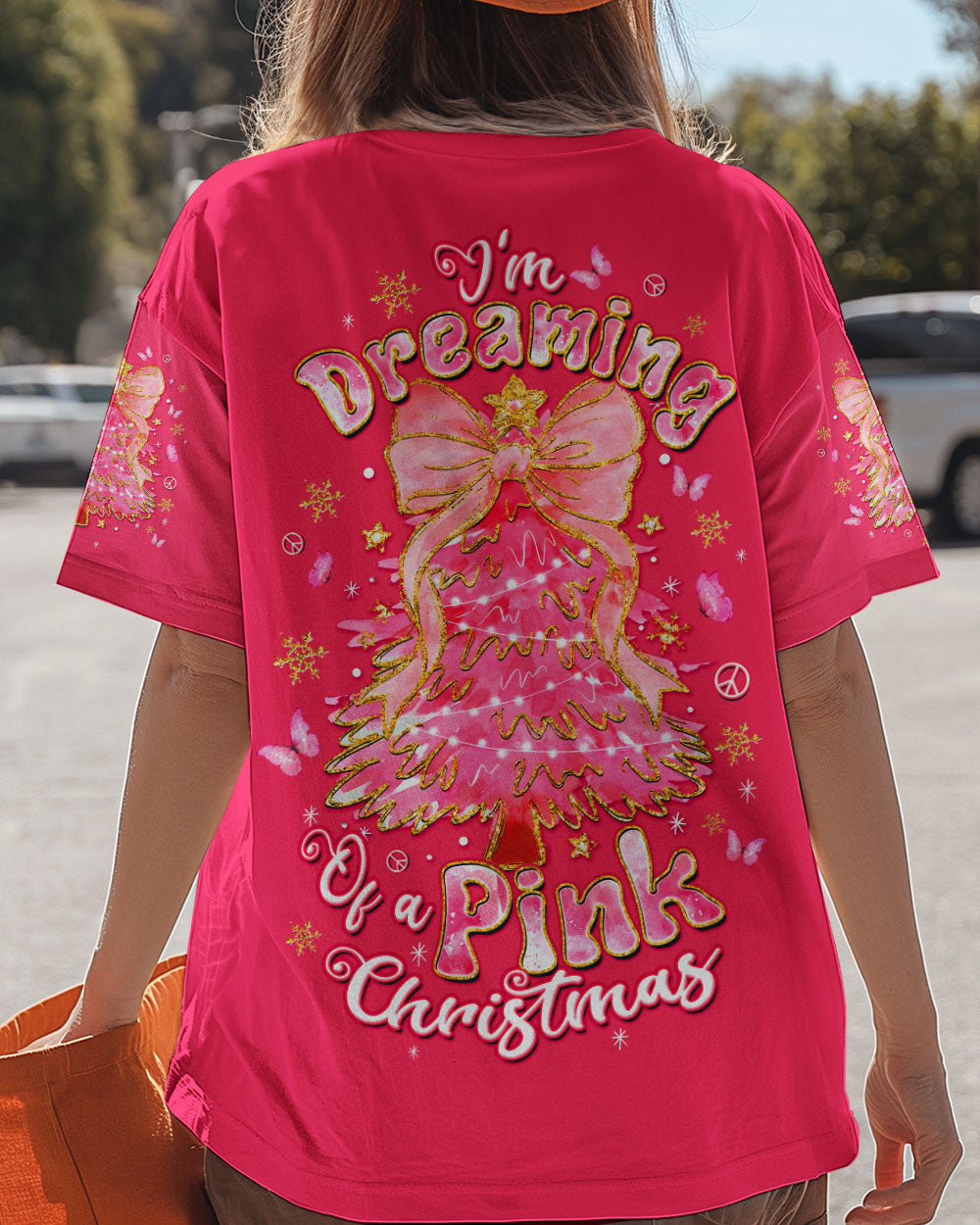 PINK CHRISTMAS ALL OVER PRINT - TLTW1211254