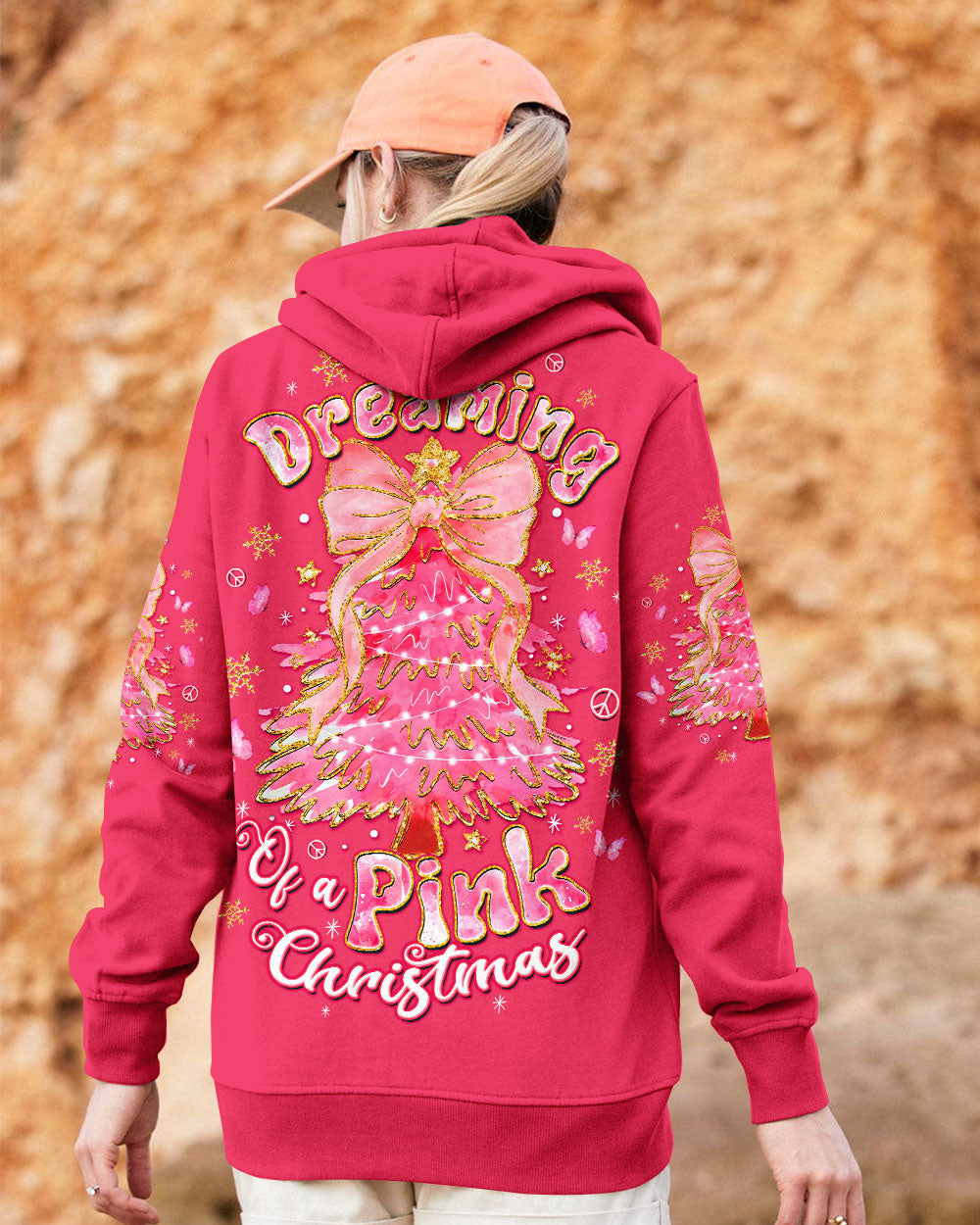 PINK CHRISTMAS ALL OVER PRINT - TLTW1211254