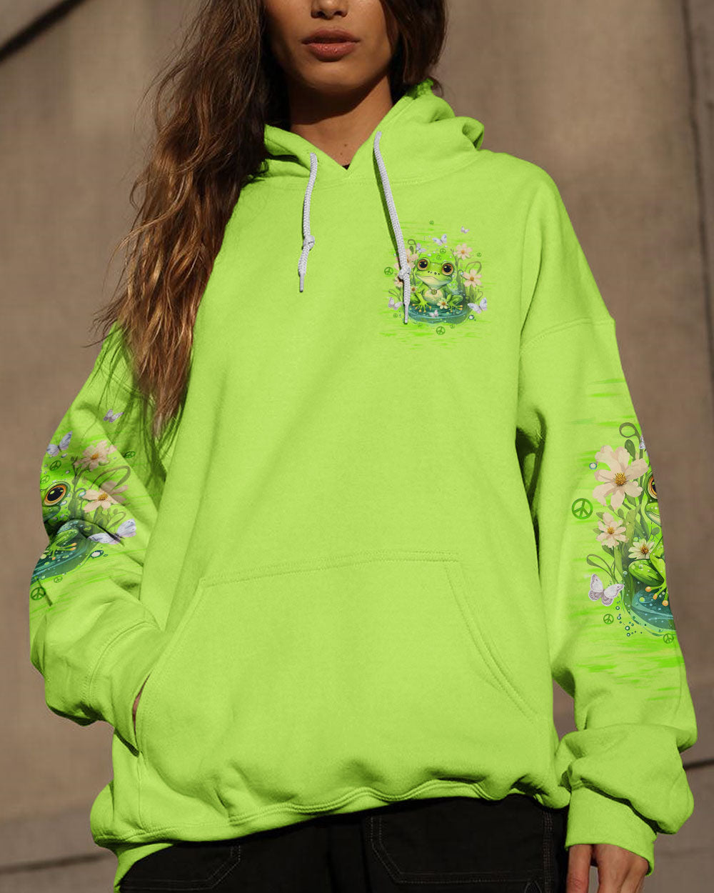 YOU DON'T HAVE TO BE ANYTHING FROG ALL OVER PRINT - TLTW1212232