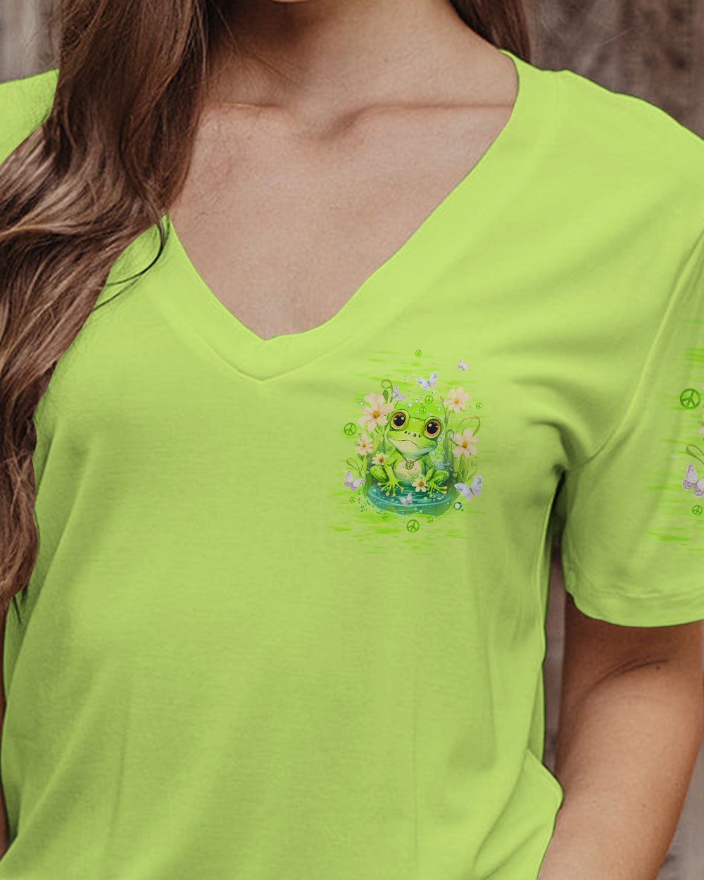 YOU DON'T HAVE TO BE ANYTHING FROG ALL OVER PRINT - TLTW1212232