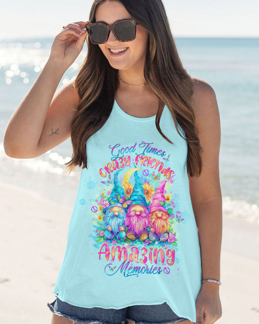 GOOD TIMES CRAZY FRIEND GNOME ALL OVER PRINT - TLTW1303245