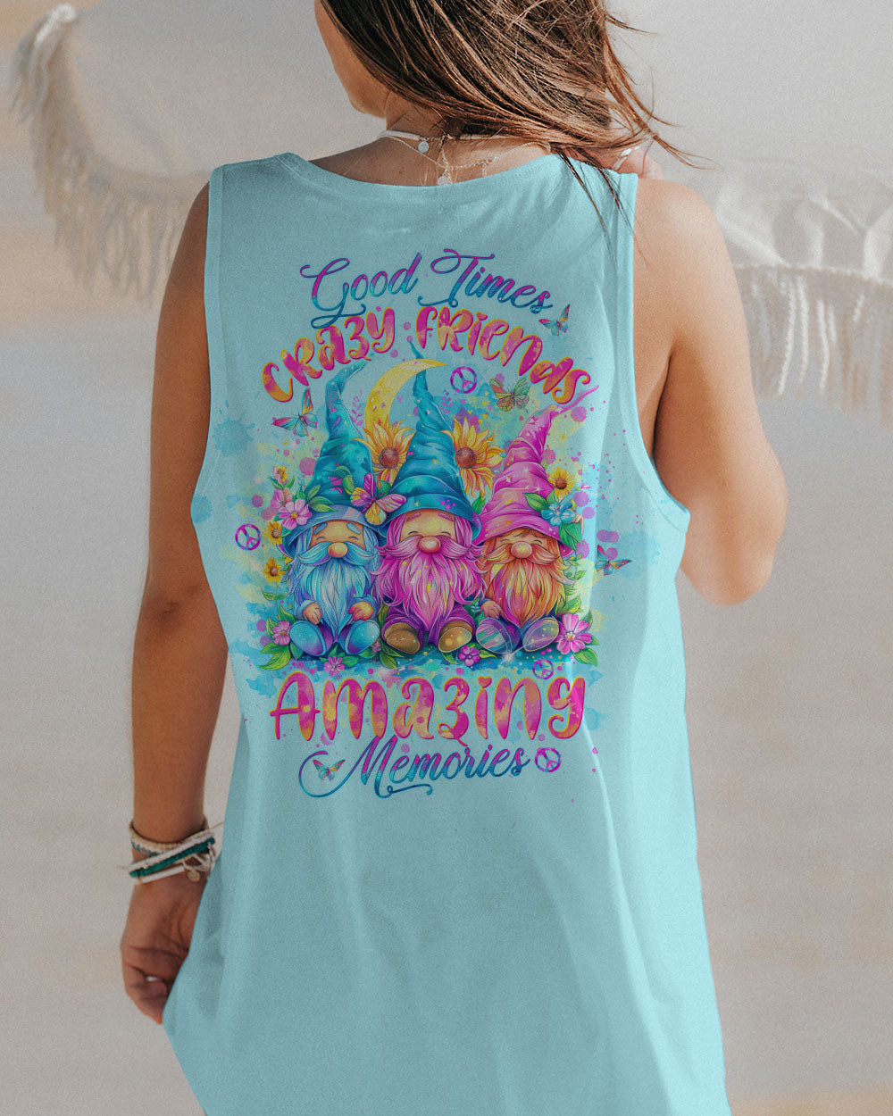 GOOD TIMES CRAZY FRIEND GNOME ALL OVER PRINT - TLTW1303245