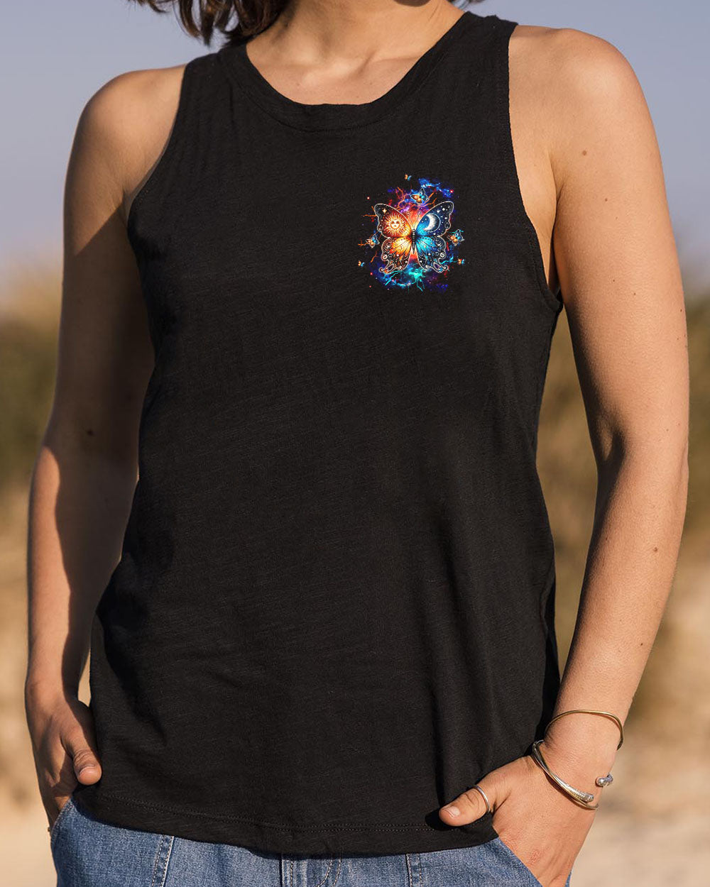 LIVE BY THE SUN BUTTERFLY ALL OVER PRINT - TLTW1305243