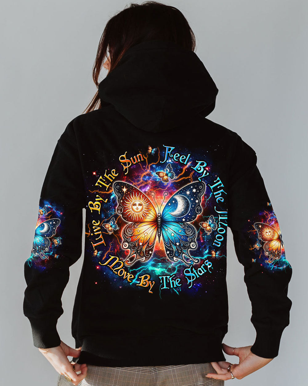 LIVE BY THE SUN BUTTERFLY ALL OVER PRINT - TLTW1305243