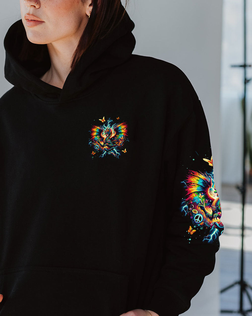BE YOU THE WORLD WILL ADJUST DRAGON ALL OVER PRINT - TLTW1305247