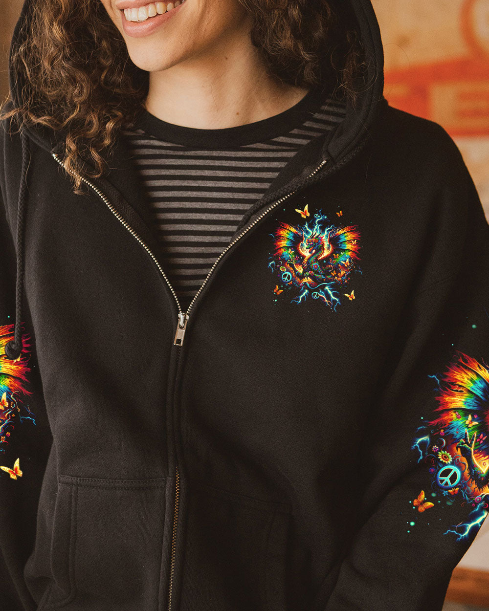 BE YOU THE WORLD WILL ADJUST DRAGON ALL OVER PRINT - TLTW1305247