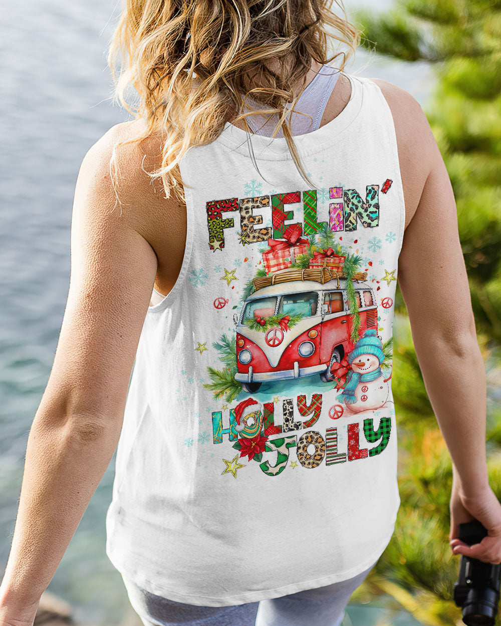 FEELIN' HOLLY JOLLY CHRISTMAS ALL OVER PRINT - TLTW1309234