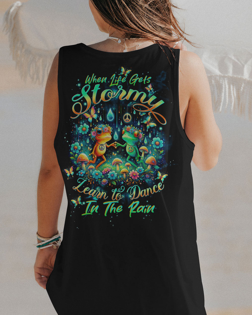 DANCE IN THE RAIN FROG ALL OVER PRINT - TLTW1401242