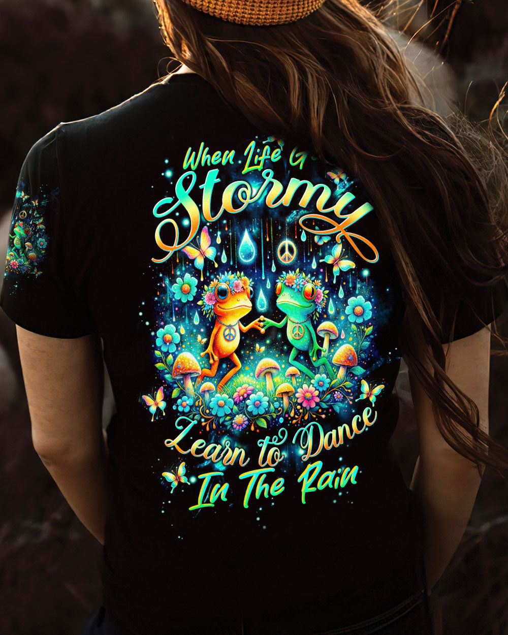 DANCE IN THE RAIN FROG ALL OVER PRINT - TLTW1401242