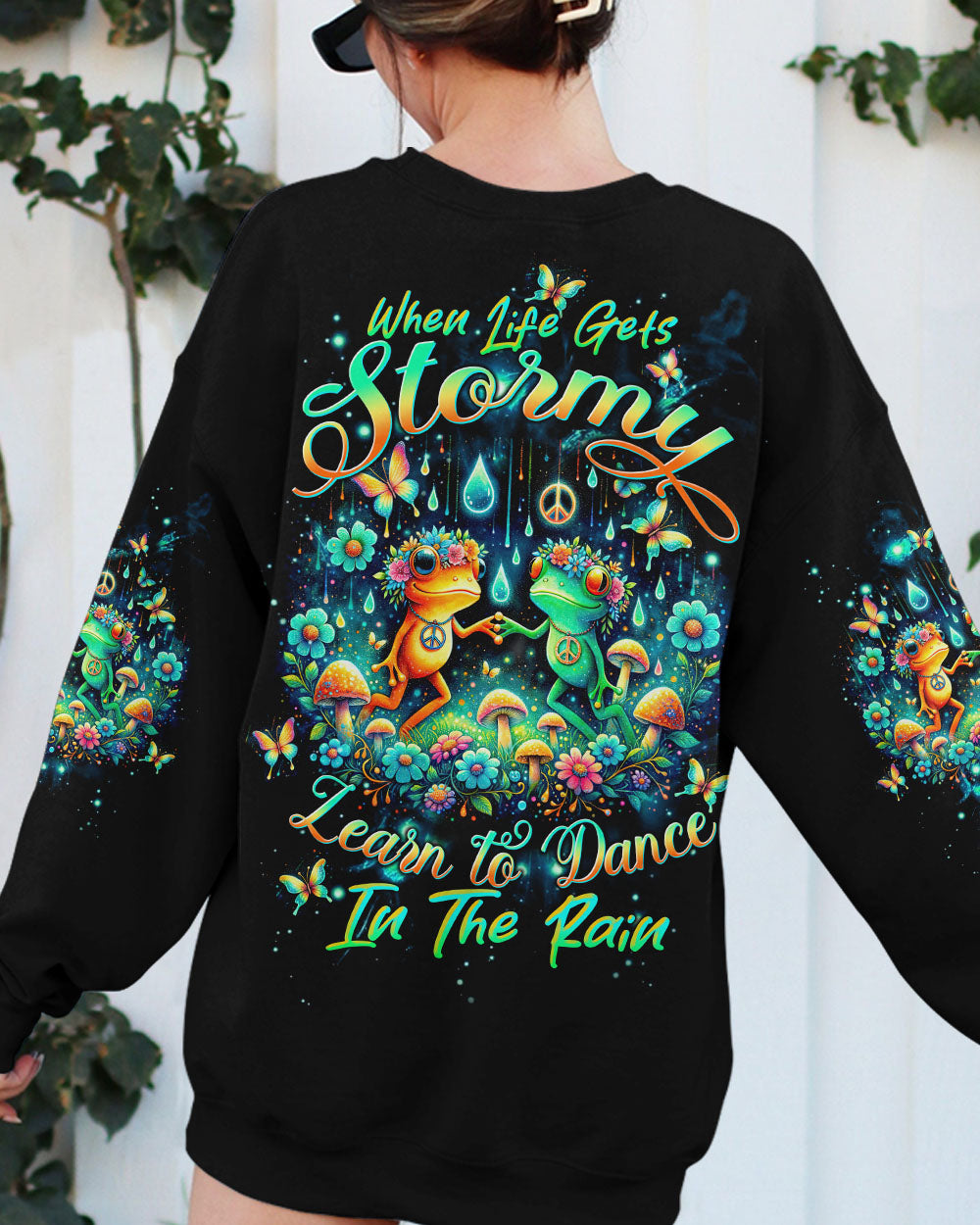DANCE IN THE RAIN FROG ALL OVER PRINT - TLTW1401242