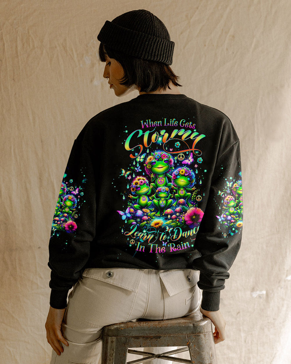 DANCE IN THE RAIN FROG ALL OVER PRINT - TLTW14032423