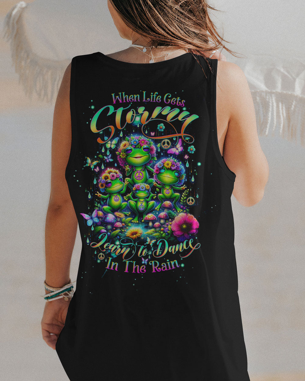 DANCE IN THE RAIN FROG ALL OVER PRINT - TLTW14032423