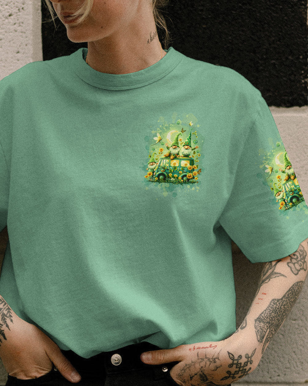 BE YOU THE WORLD WILL ADJUST GNOME ALL OVER PRINT - TLTW1403246