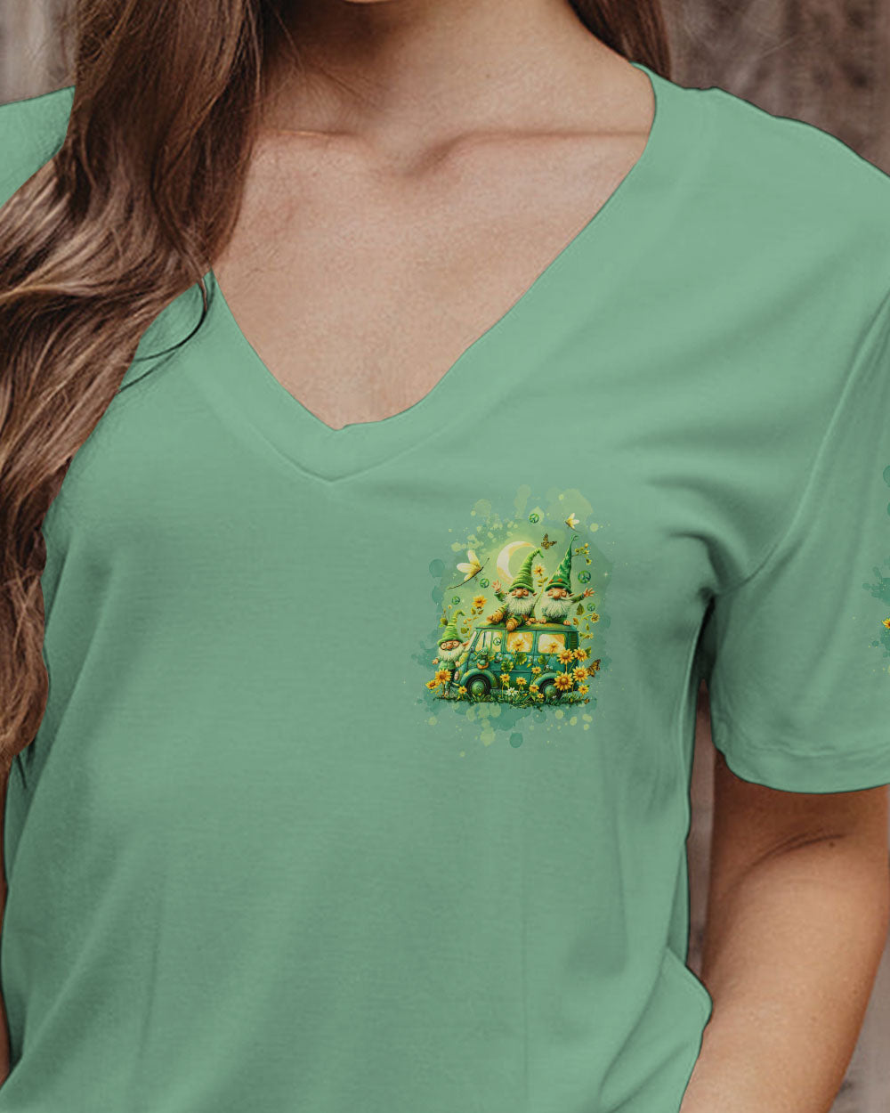 BE YOU THE WORLD WILL ADJUST GNOME ALL OVER PRINT - TLTW1403246
