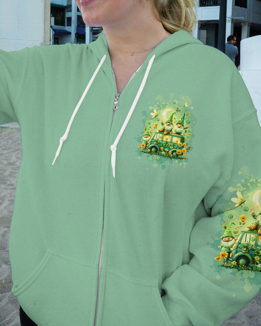 BE YOU THE WORLD WILL ADJUST GNOME ALL OVER PRINT - TLTW1403246