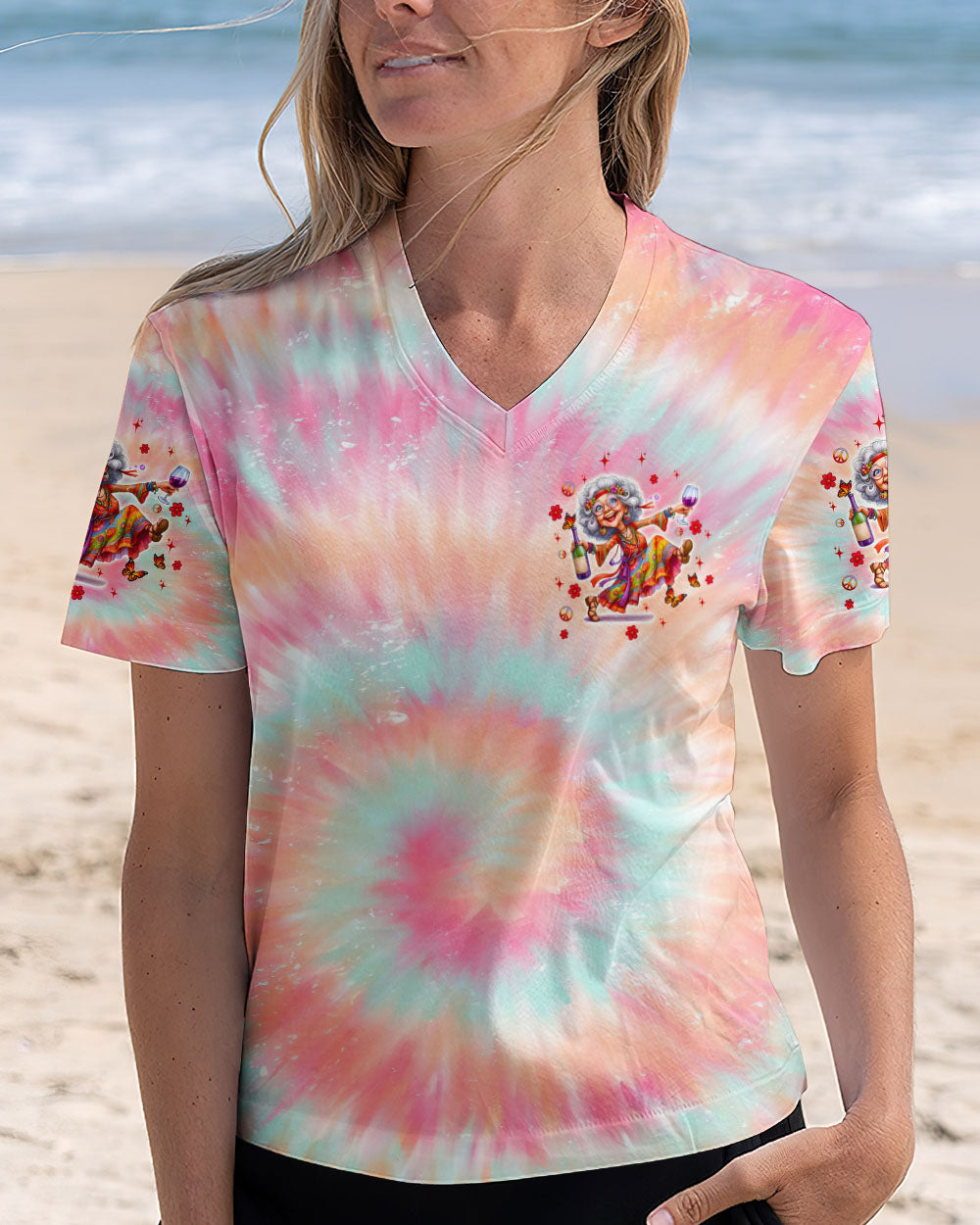 IT WAS A LOT MORE FUN BEING 20 IN THE 70S TIE DYE ALL OVER PRINT - TLTW1406253
