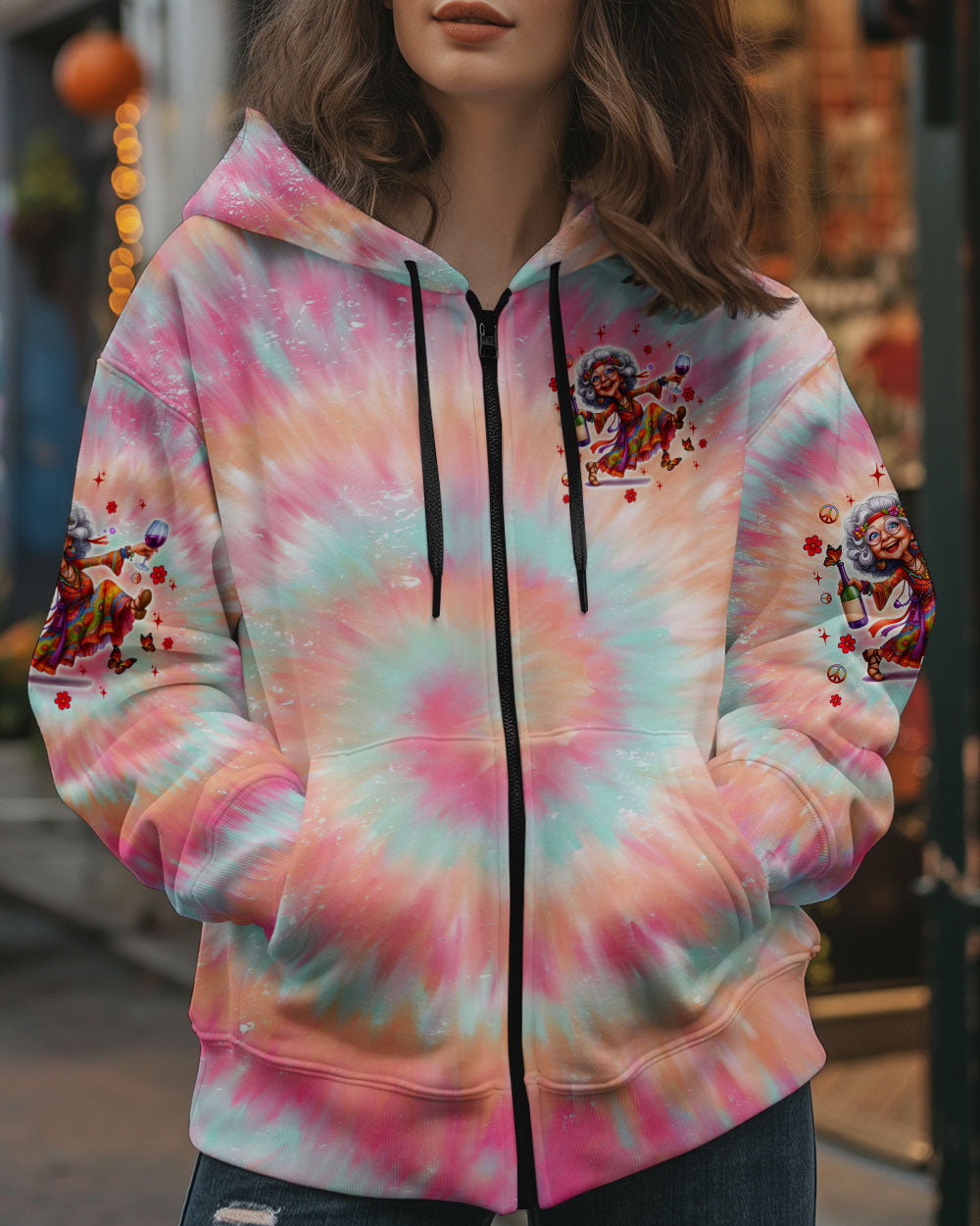 IT WAS A LOT MORE FUN BEING 20 IN THE 70S TIE DYE ALL OVER PRINT - TLTW1406253