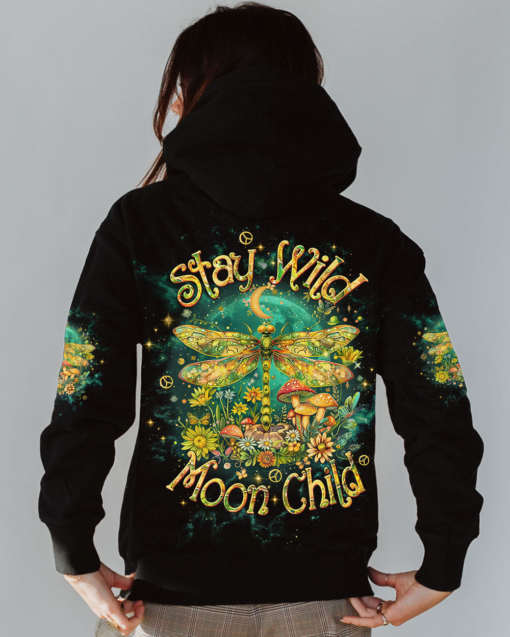 STAY WILD MOON CHILD DRAGONFLY ALL OVER PRINT - TLTW1409245