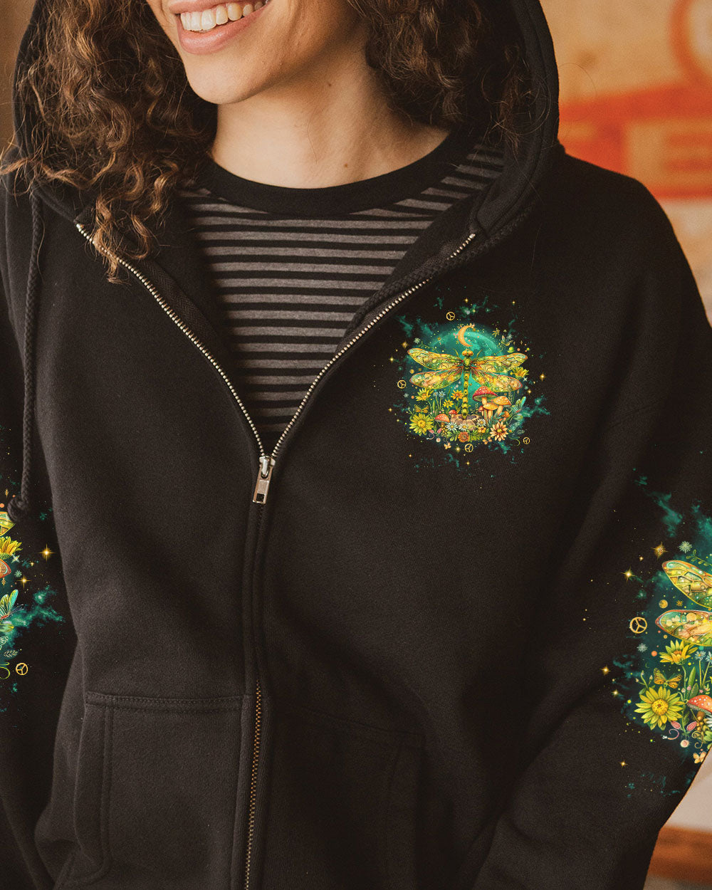 STAY WILD MOON CHILD DRAGONFLY ALL OVER PRINT - TLTW1409245