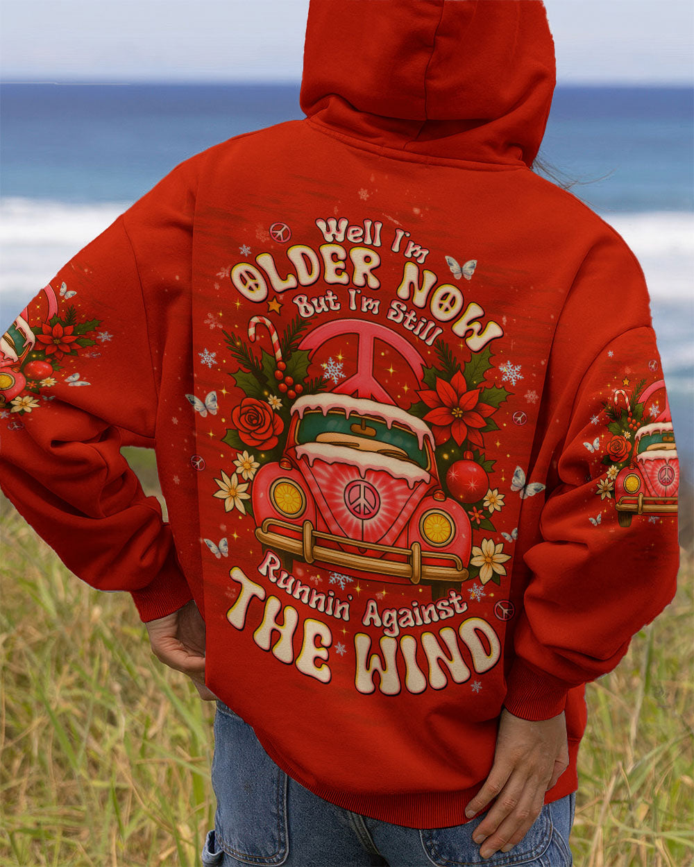 RUNNING AGAINST THE WIND CAR CHRISTMAS ALL OVER PRINT - TLTW1411254