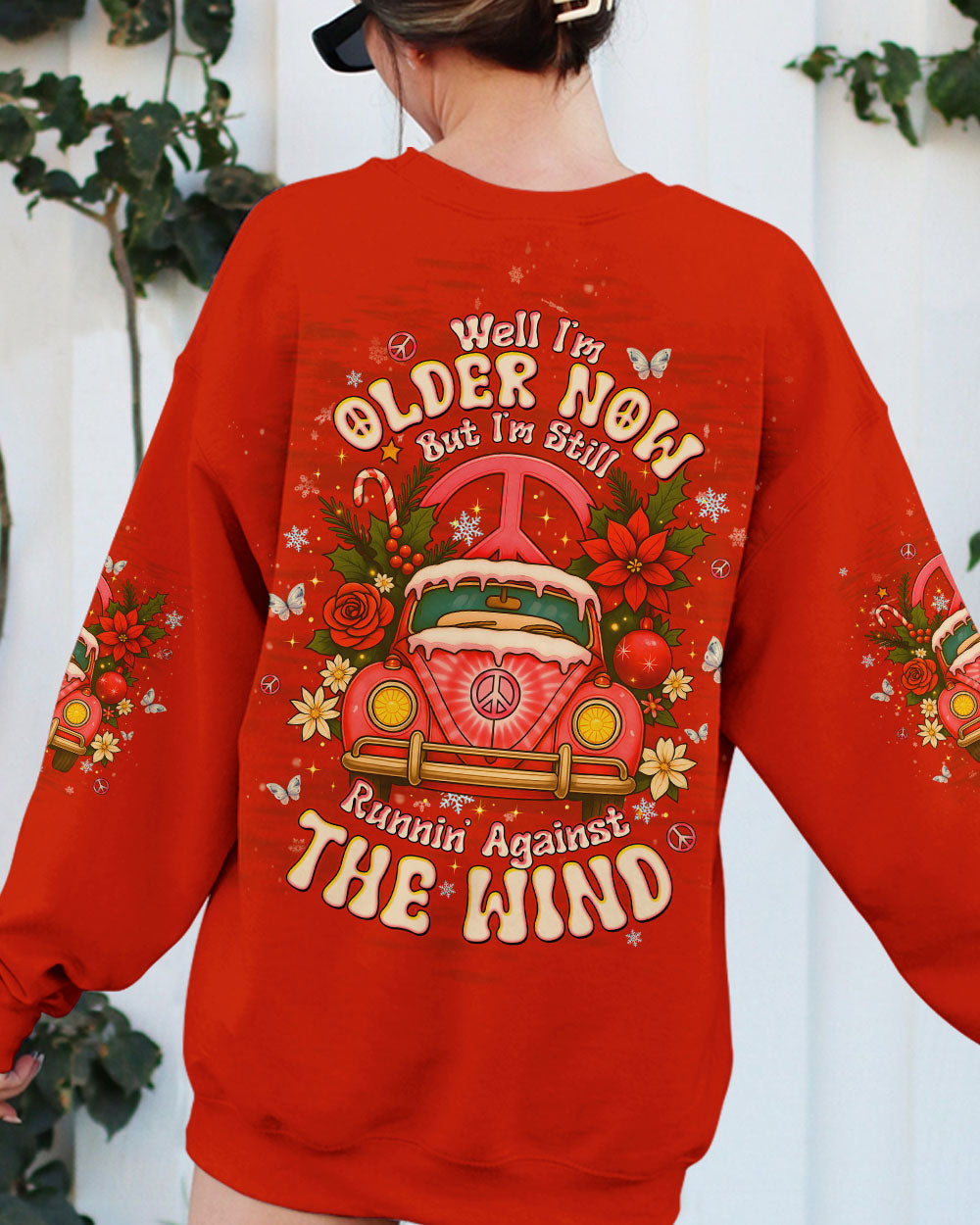RUNNING AGAINST THE WIND CAR CHRISTMAS ALL OVER PRINT - TLTW1411254