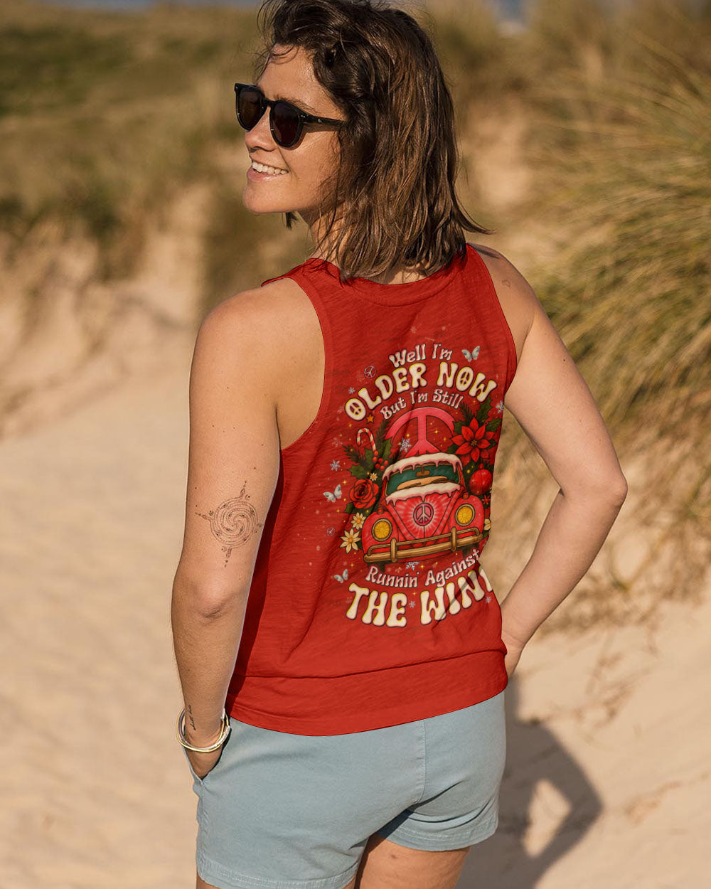 RUNNING AGAINST THE WIND CAR CHRISTMAS ALL OVER PRINT - TLTW1411254