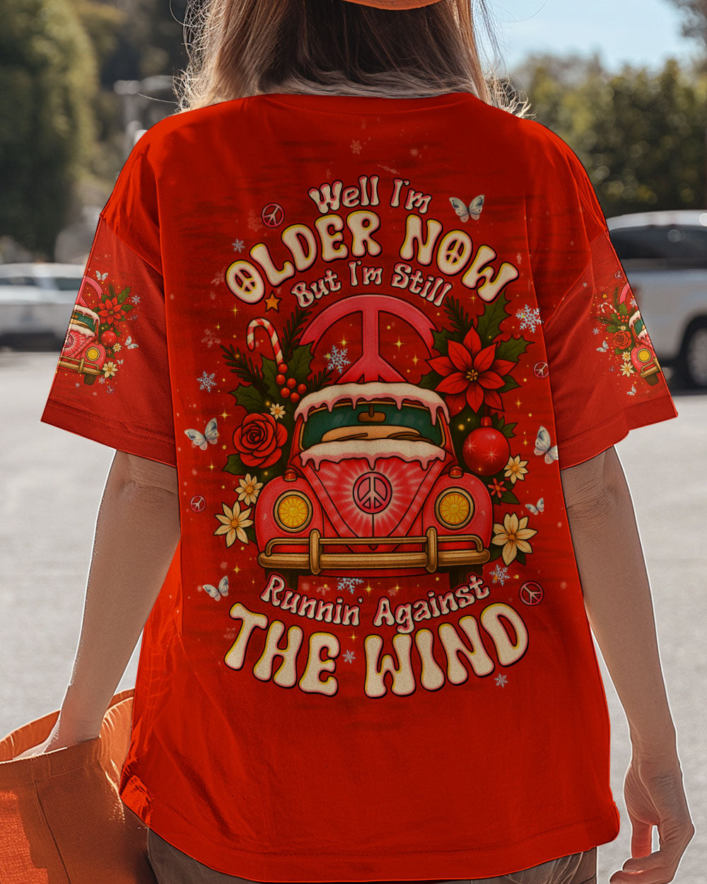 RUNNING AGAINST THE WIND CAR CHRISTMAS ALL OVER PRINT - TLTW1411254