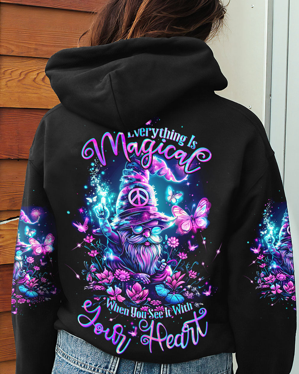 EVERYTHING IS MAGICAL GNOME ALL OVER PRINT - TLTW1503242