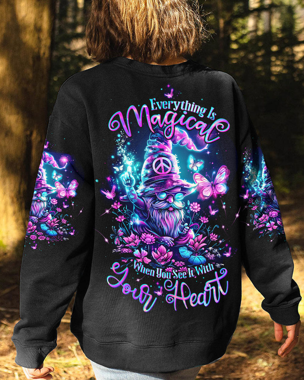 EVERYTHING IS MAGICAL GNOME ALL OVER PRINT - TLTW1503242
