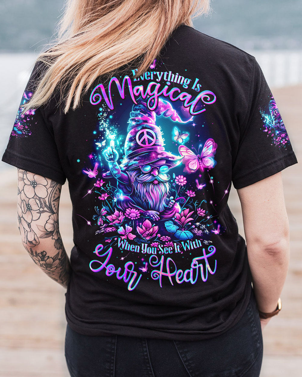 EVERYTHING IS MAGICAL GNOME ALL OVER PRINT - TLTW1503242