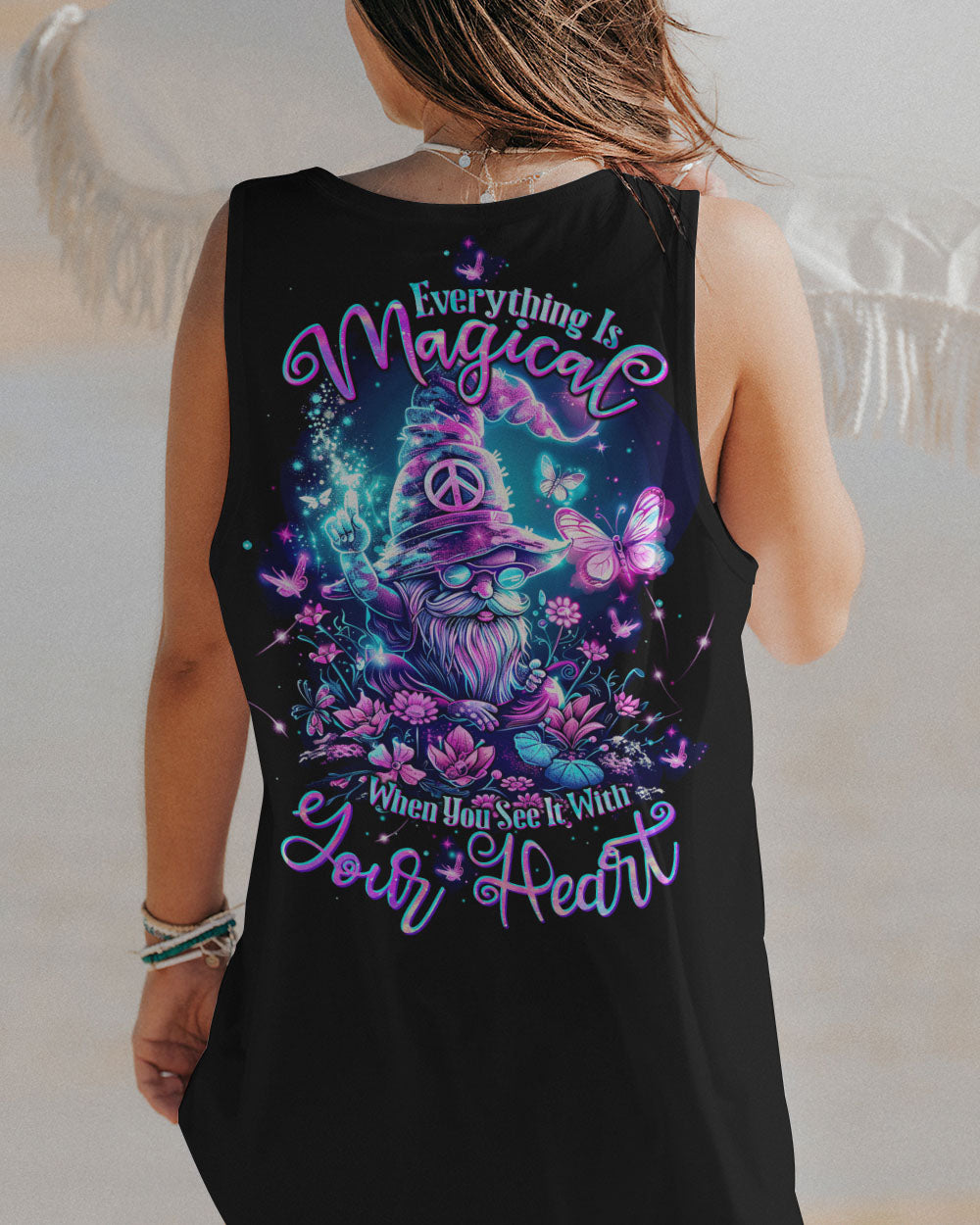 EVERYTHING IS MAGICAL GNOME ALL OVER PRINT - TLTW1503242