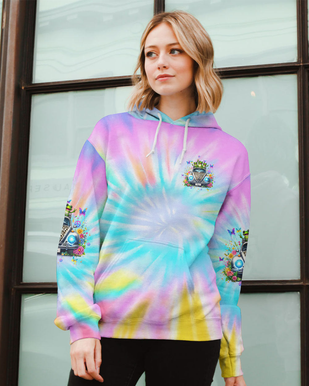 GOOD TIMES CRAZY FRIEND FROG ALL OVER PRINT - TLTW1505243