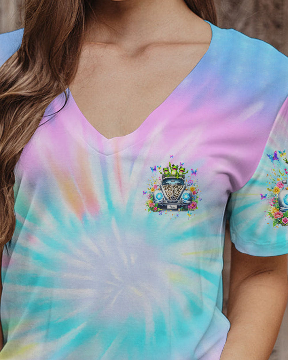 GOOD TIMES CRAZY FRIEND FROG ALL OVER PRINT - TLTW1505243