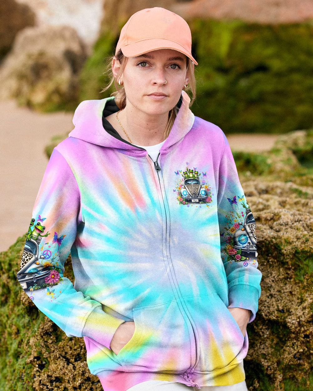 GOOD TIMES CRAZY FRIEND FROG ALL OVER PRINT - TLTW1505243