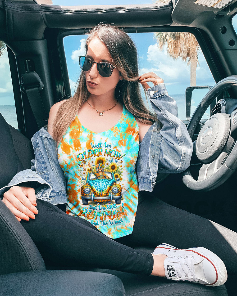 RUNNING AGAINST THE WIND LEOPARD CAR ALL OVER PRINT - TLTW1505244