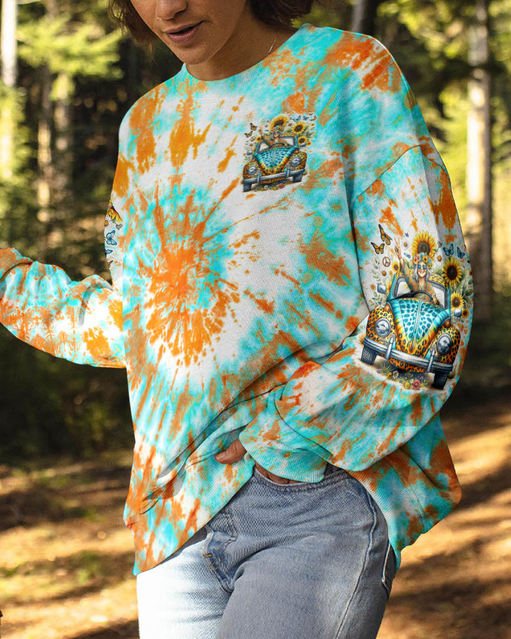 RUNNING AGAINST THE WIND LEOPARD CAR ALL OVER PRINT - TLTW1505244