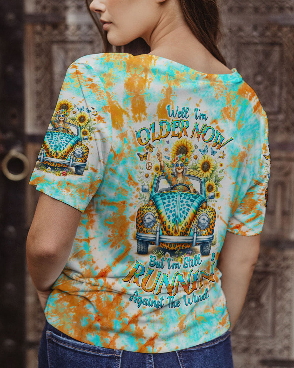 RUNNING AGAINST THE WIND LEOPARD CAR ALL OVER PRINT - TLTW1505244