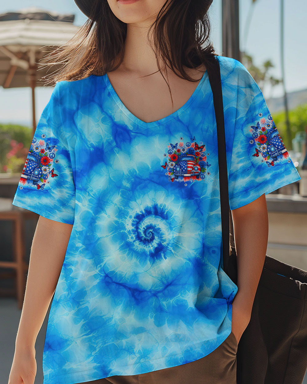 RUNNING AGAINST THE WIND AMERICA CAR ALL OVER PRINT - TLTW1505253