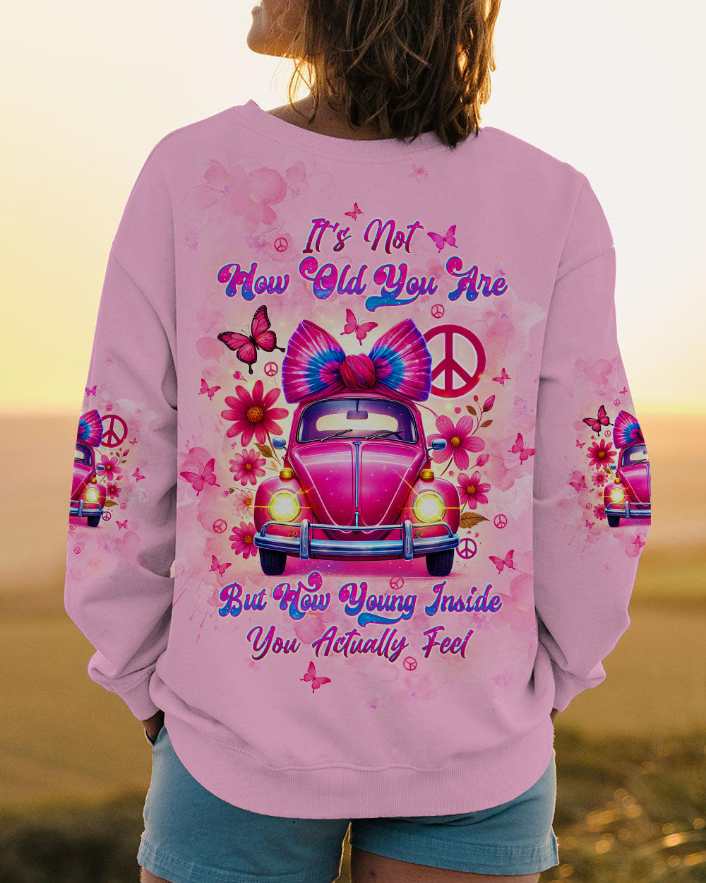 IT'S NOT HOW OLD YOU ARE CAR ALL OVER PRINT - TLTW1507244