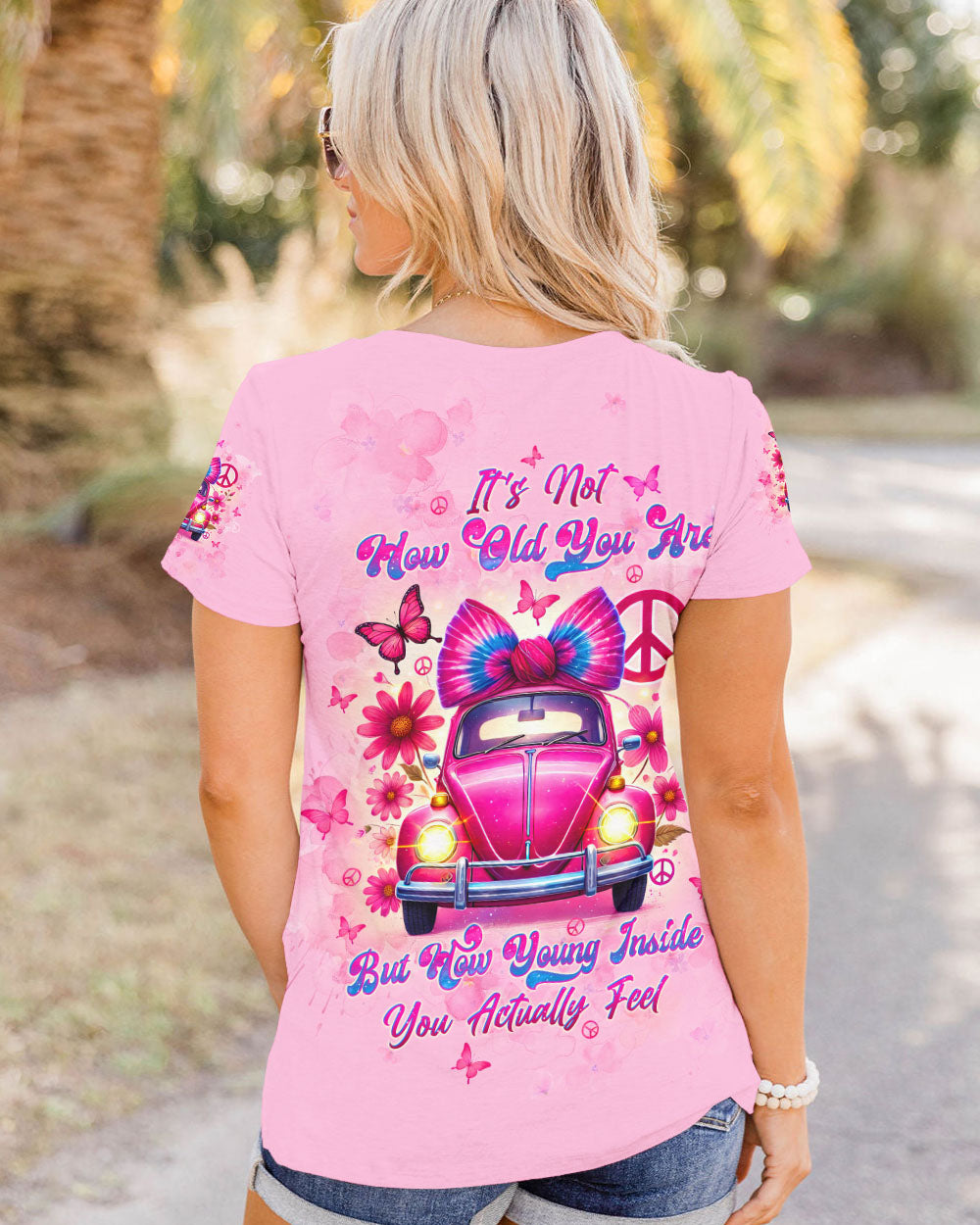 IT'S NOT HOW OLD YOU ARE CAR ALL OVER PRINT - TLTW1507244