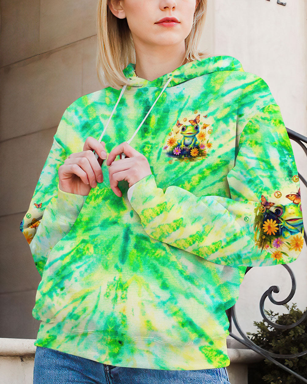 YOU DON'T HAVE TO BE ANYTHING FROG ALL OVER PRINT - TLTW1512232